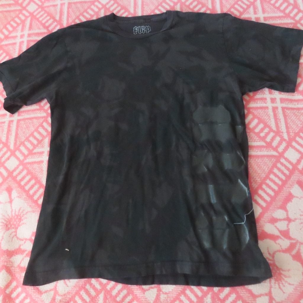 Vintage Y2k Flip Skateboards Tshirt Camo Made In Usa Small